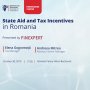 STATE AID &amp; TAX INCENTIVES IN ROMANIA